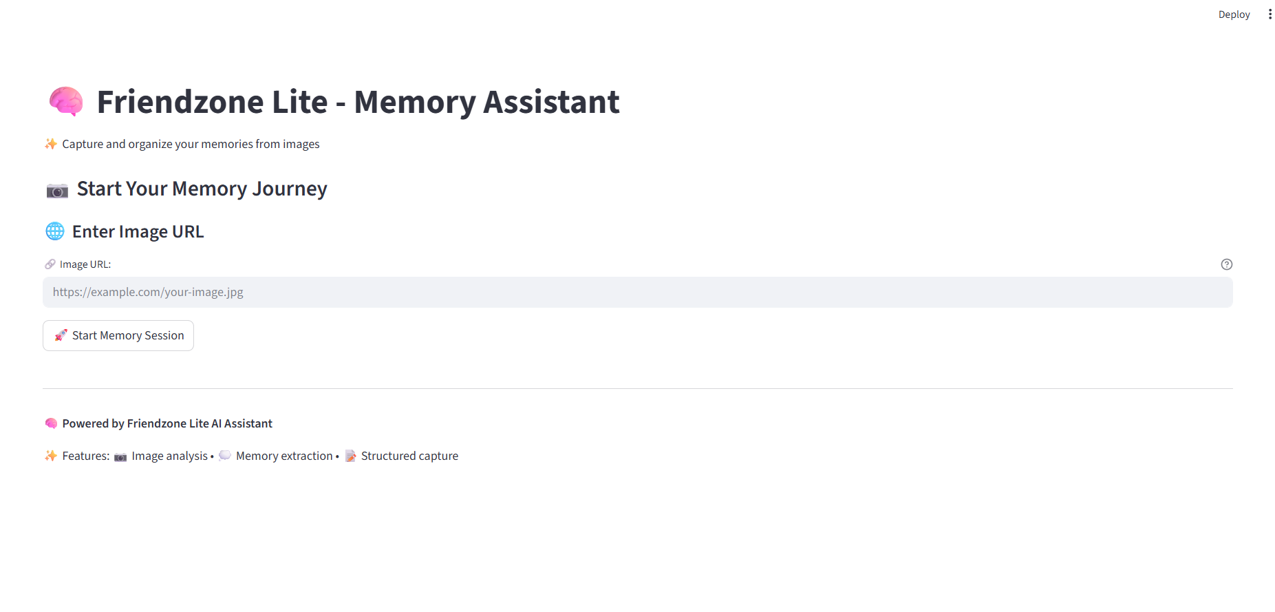 Friendzone Lite Frontend