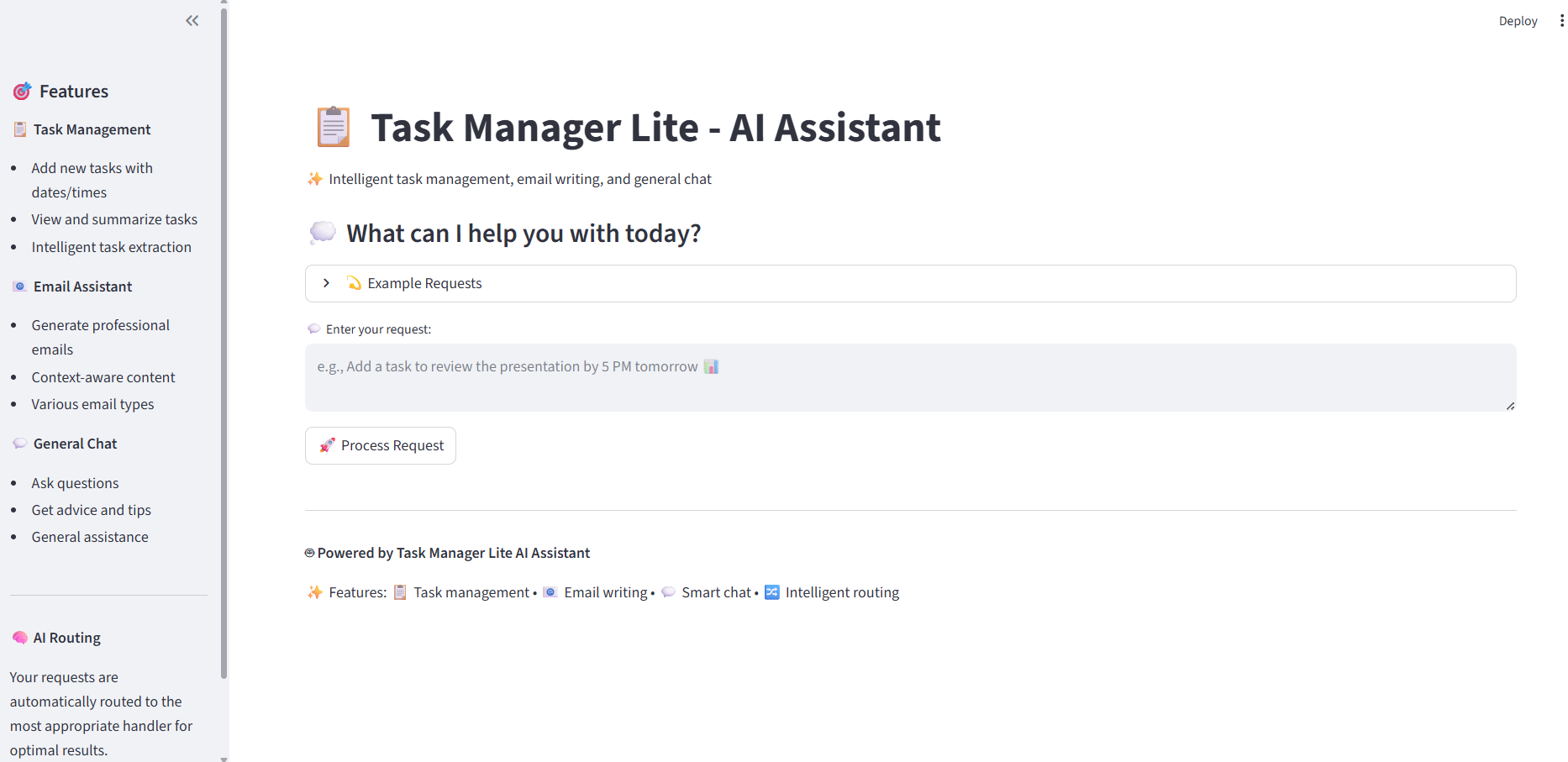 Task Manager Lite Frontend