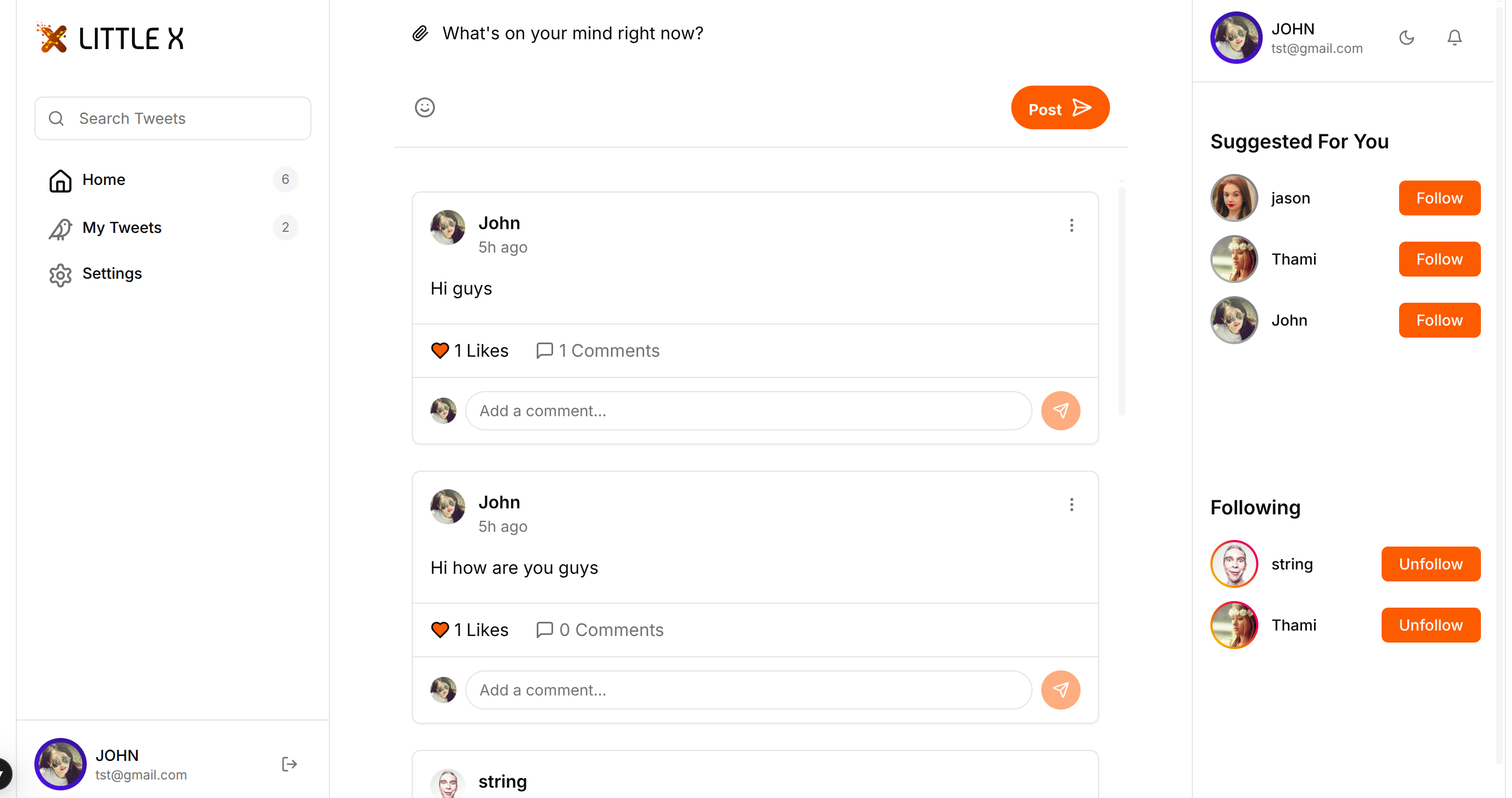 LittleX Frontend